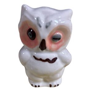 Vintage Shawnee Winking Owl Salt Shaker